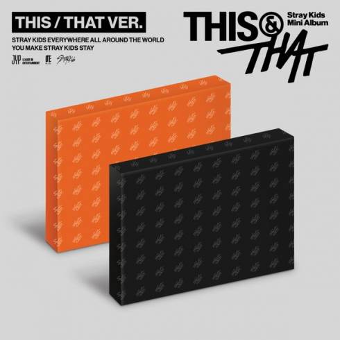 [PRE-ORDER] STRAY KIDS
10TH MINI ALBUM 'THIS & THAT' (2CD SET)